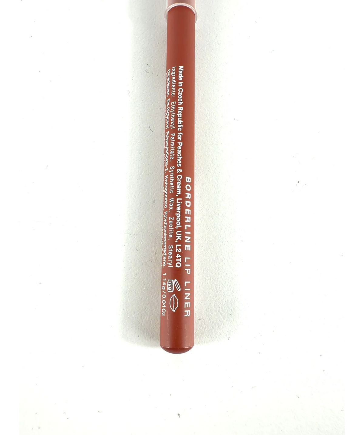 PEACHES AND CREAM BORDERLINE Borderline Lip Liner, size 1.14g — detail