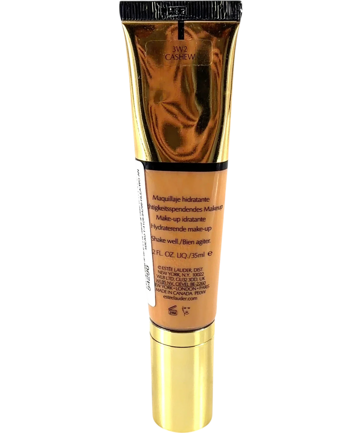 Estee Lauder 3W2 CASHEW Futurist Hydra Rescue Moisturizing Makeup, size 35ml — back