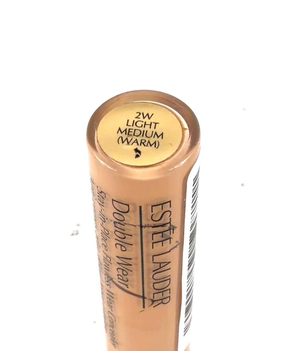 Estée Lauder 2W Light Medium (Warm) Double Wear, size 1 — care label