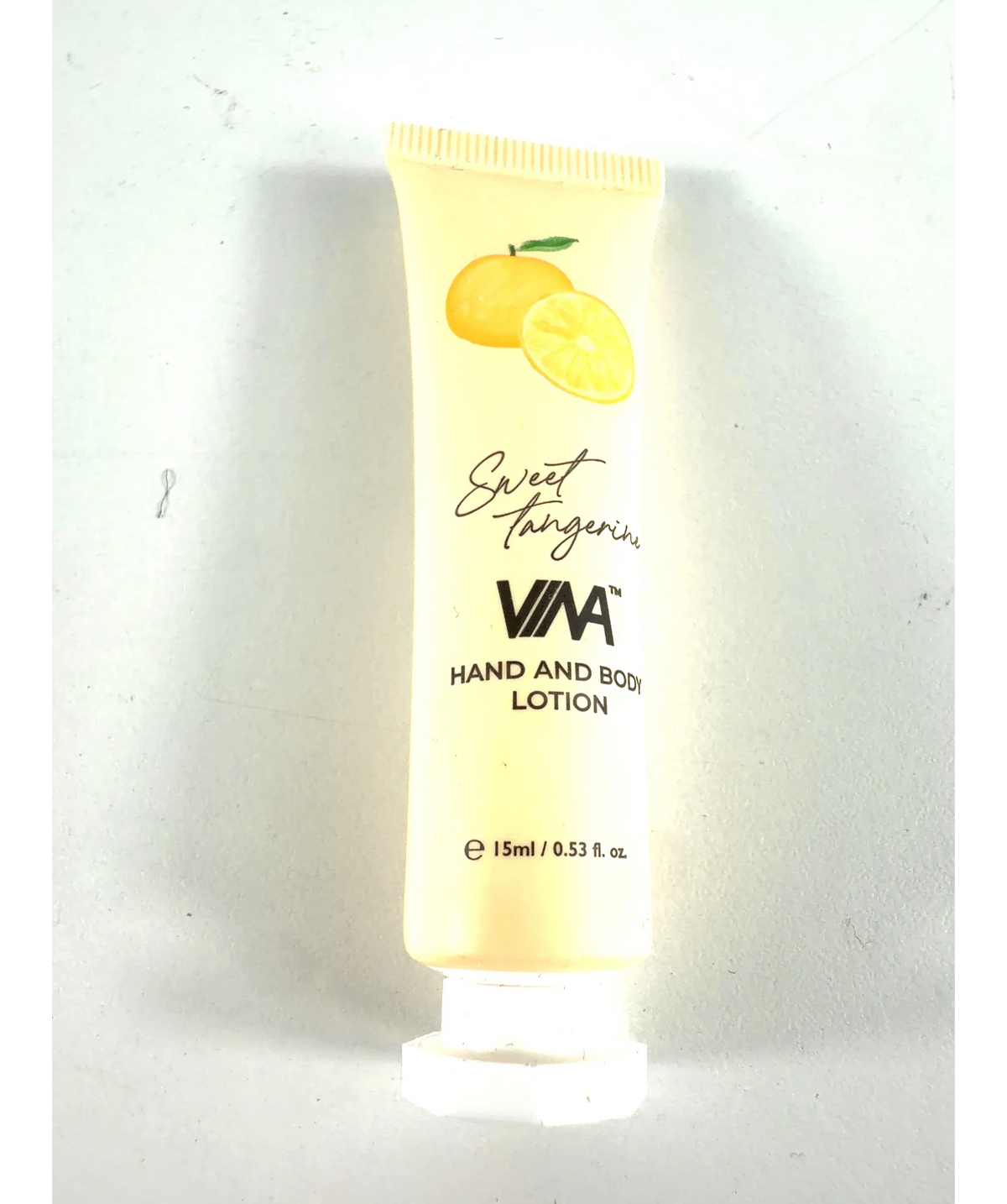 VNA SWEET TANGERINE Hand & Body Lotion 15ml, size 15ml — label