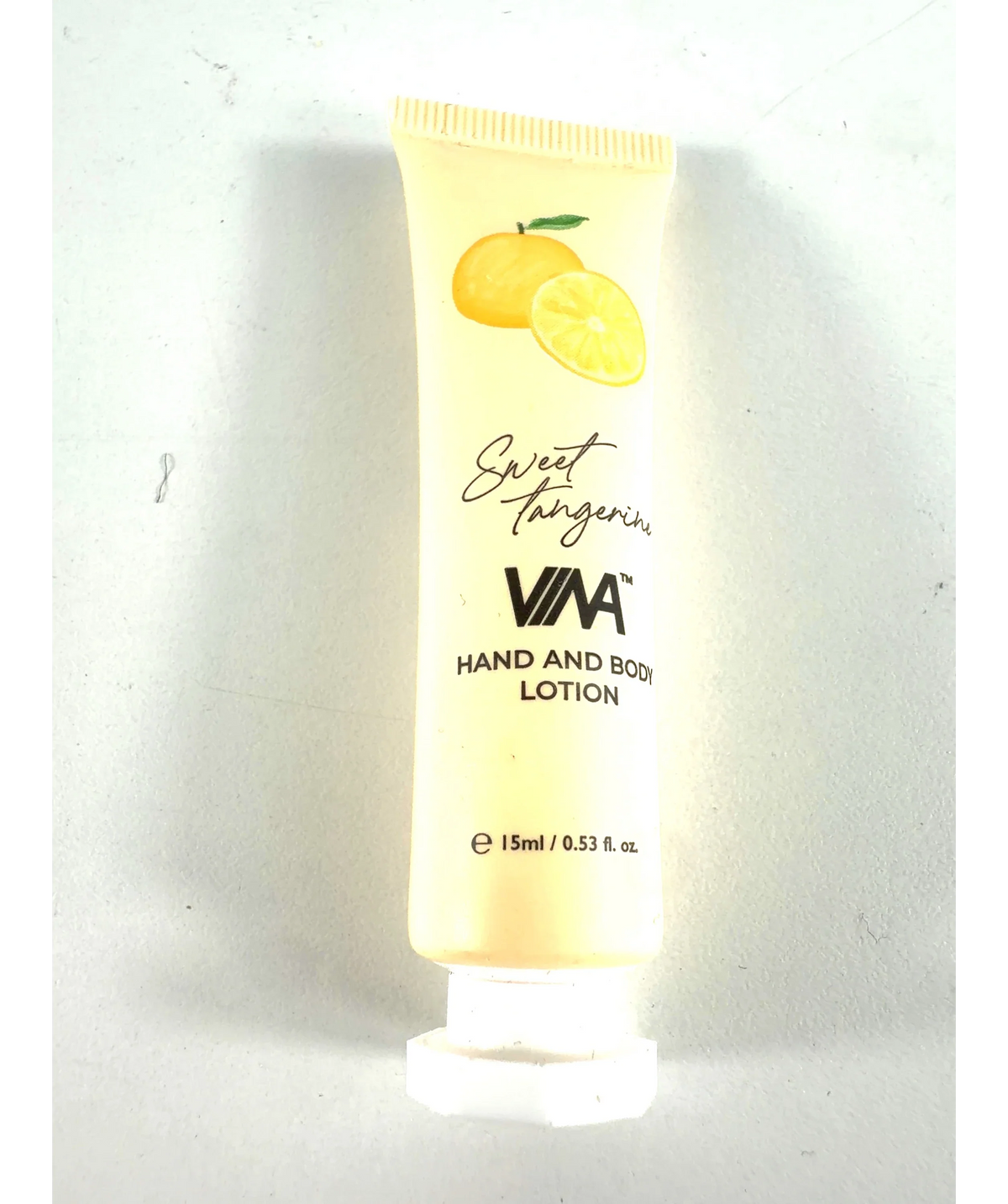 VNA SWEET TANGERINE Hand & Body Lotion 15ml, size 15ml — care label
