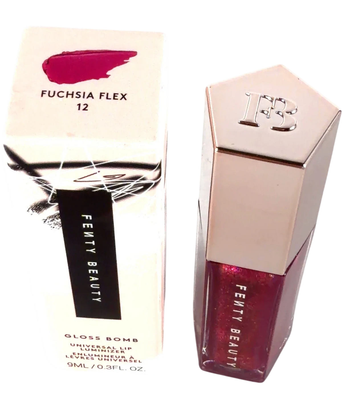 Fenty FUCHSIA FLEX 12 GLOSS BOMB, size 9ml — back
