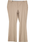 Boden beige flared cotton trouser, size UK 18 — front