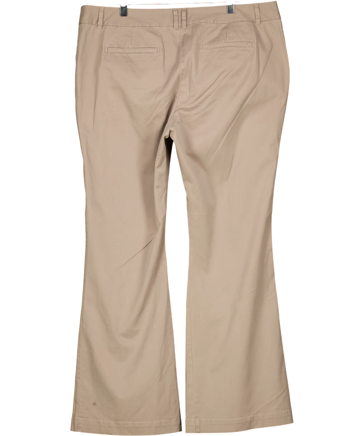 Boden beige flared cotton trouser, size UK 18 — back