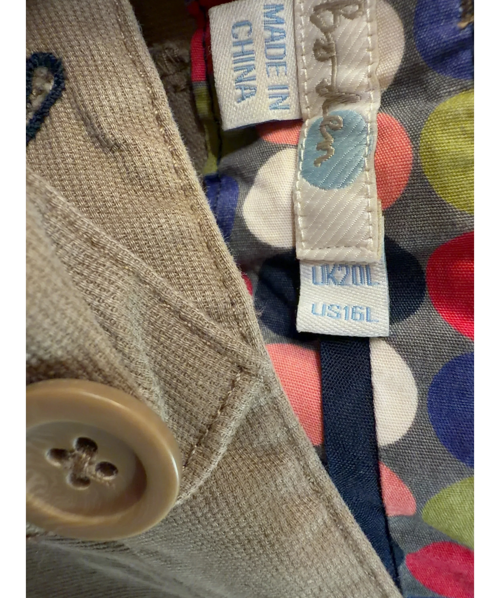Boden Beige Colour, size UK 20 — care label