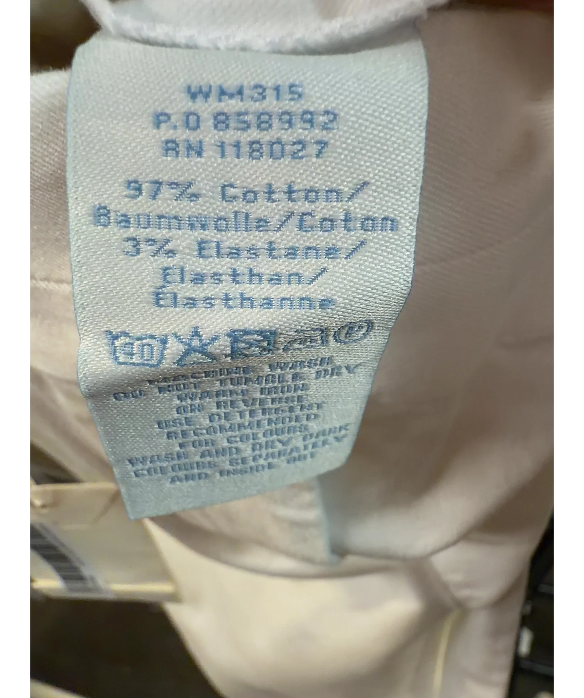 Boden White Colour, size UK 6 — label