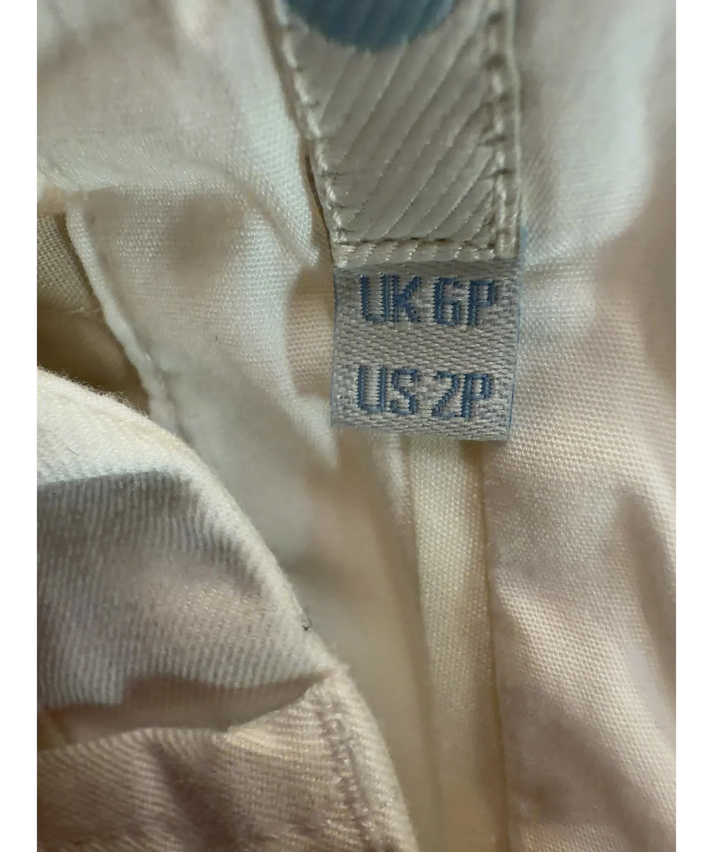 Boden White Colour, size UK 6 — care label