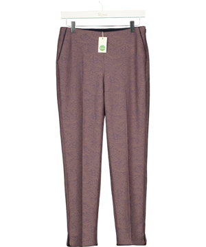 Boden Dusty Mauve Paisley  Lace Trousers UK 8