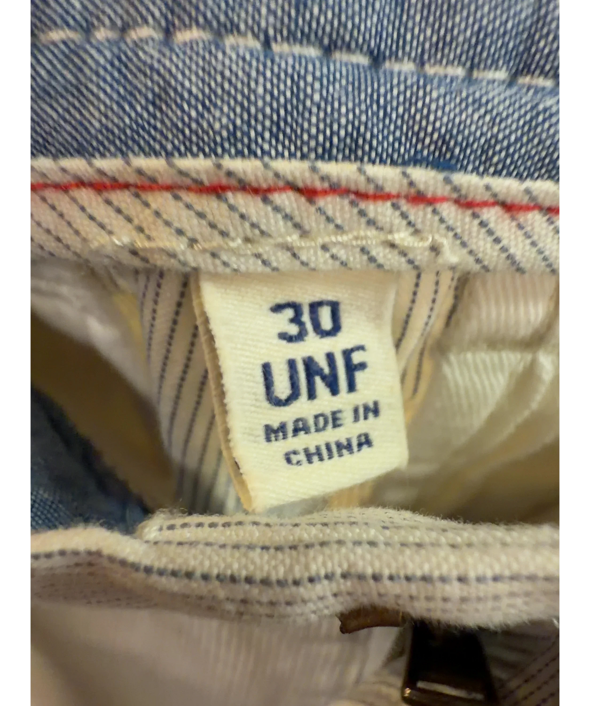 Boden White Colour, size UK 30 — care label