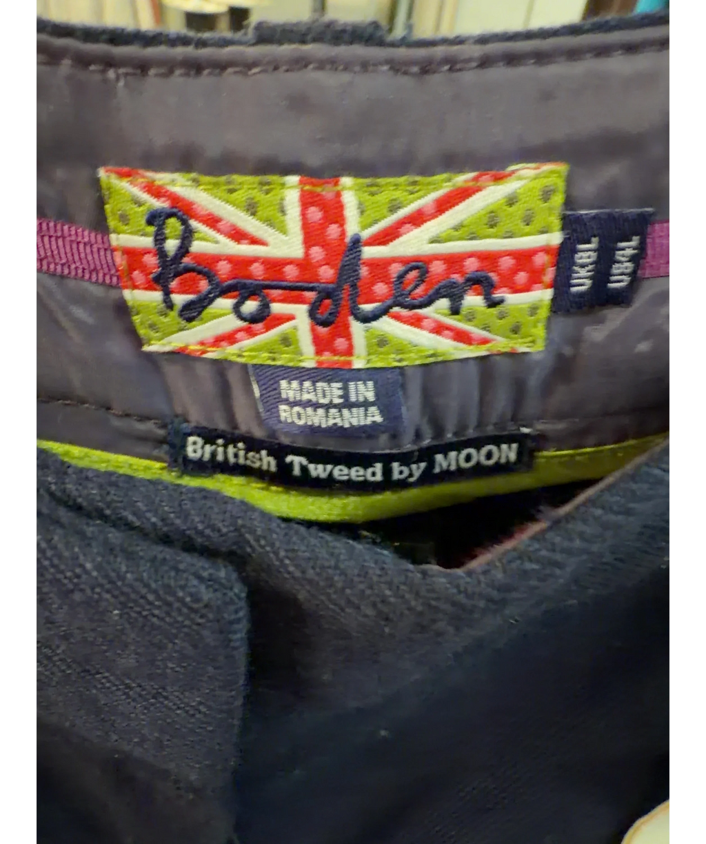 Boden navy Colour, size UK 8 — label