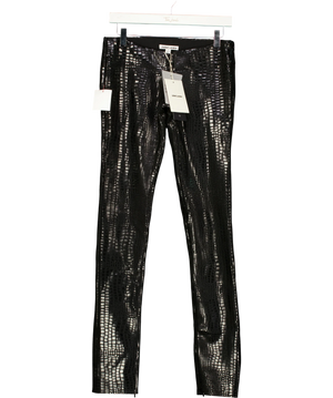 Jaded London Idol Croc Effect Bandage Trousers UK S