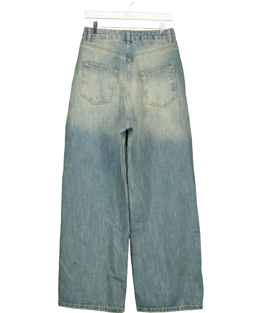 Jaded London Blue Vintage Blue, size W28 — back