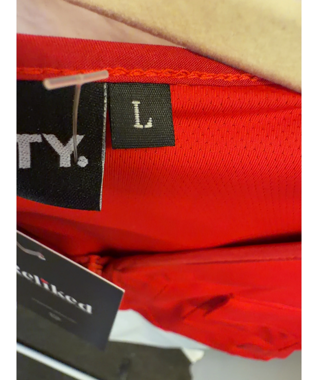 RASTY Red Red Utility Vest, size UK L — care label