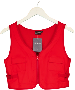 RASTY Red Utility Vest UK L