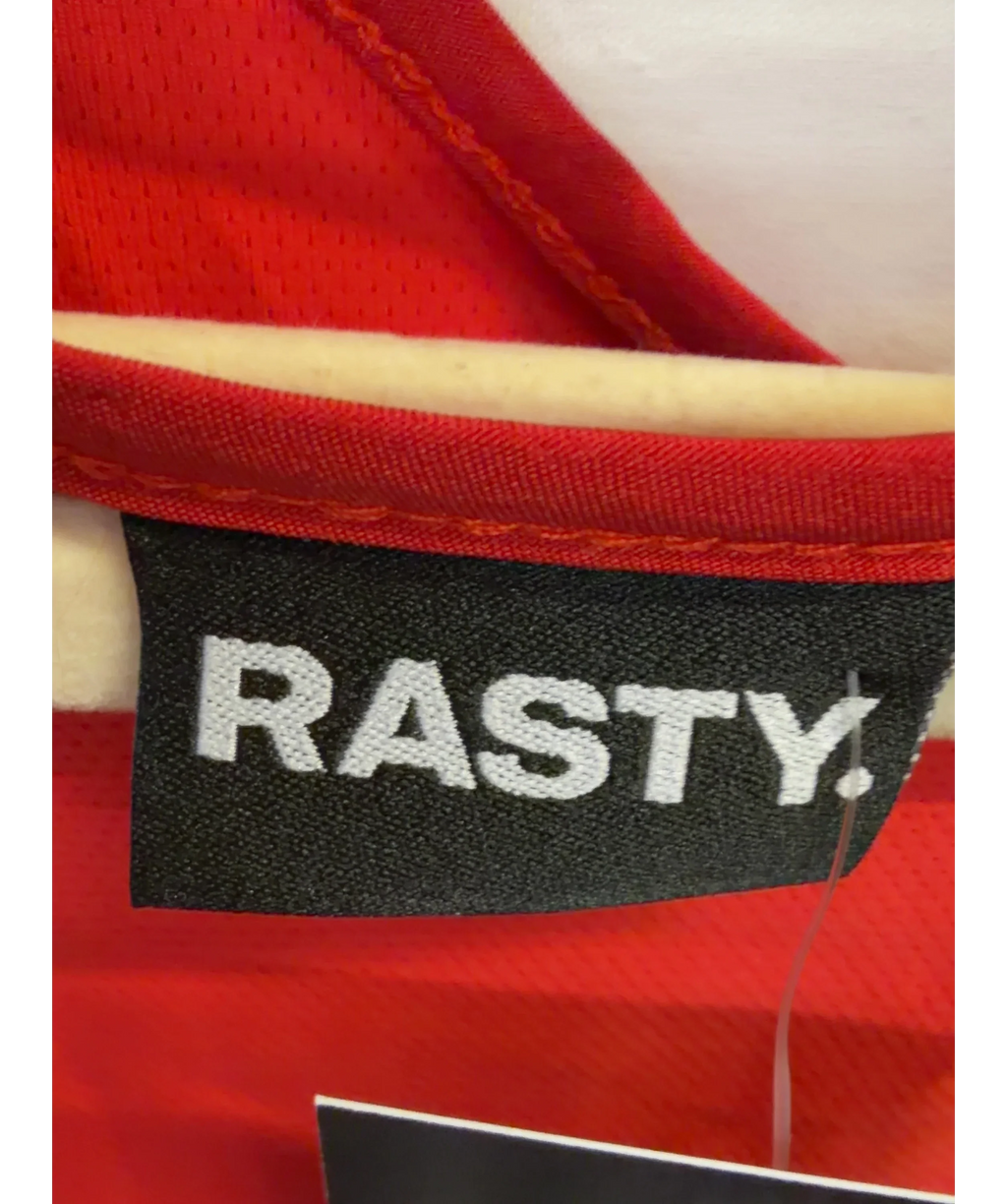 RASTY. Red Utility Vest, size UK M — detail