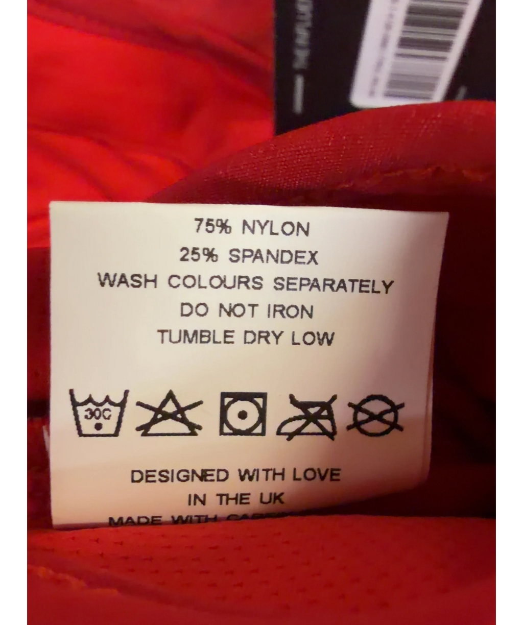 RASTY. Red Utility Vest, size UK M — label