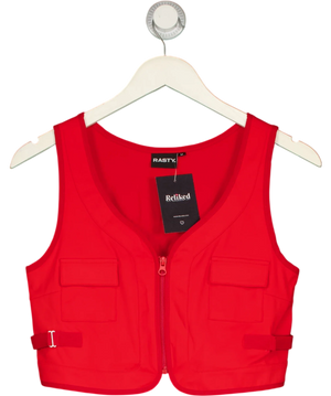 Rasty Utility Vest Red Uk M