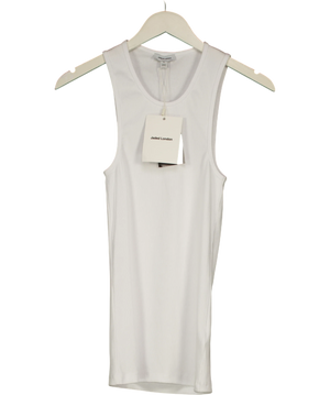 Jaded London White Rib Longline Vest UK S