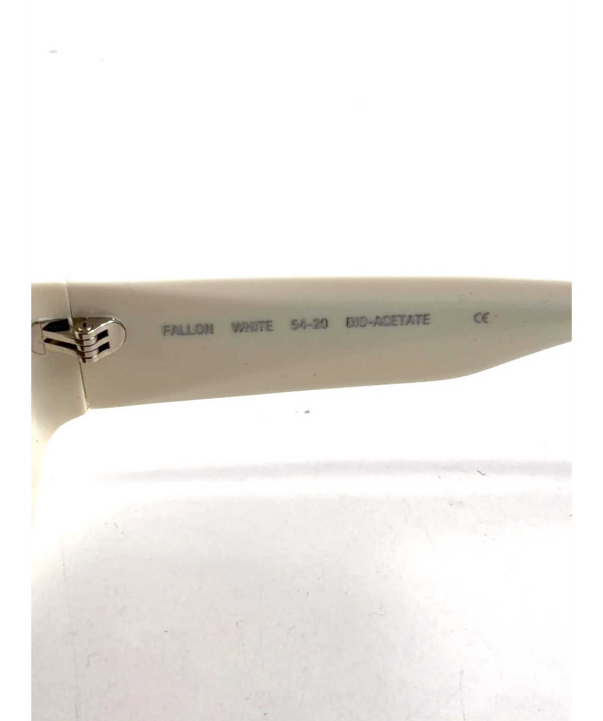 A. Society White Fallon — care label