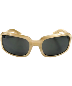 Akila Beige Cosmos Sunglasses — front