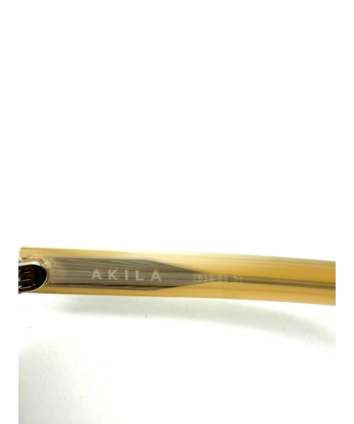 Akila Beige Cosmos Sunglasses — detail