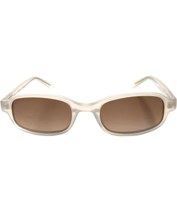 DMY BY DMY white Margot Milky White Sunglasses — front