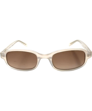 DMY BY DMY Margot Milky White Sunglasses Cream