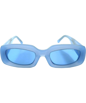 Poppy Lissiman Stevie Blue And Metallic Sunglasses One Size