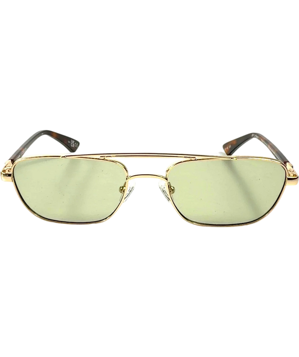 Le Mimi Metallic Double Bridge Tortoiseshell Sunglasses