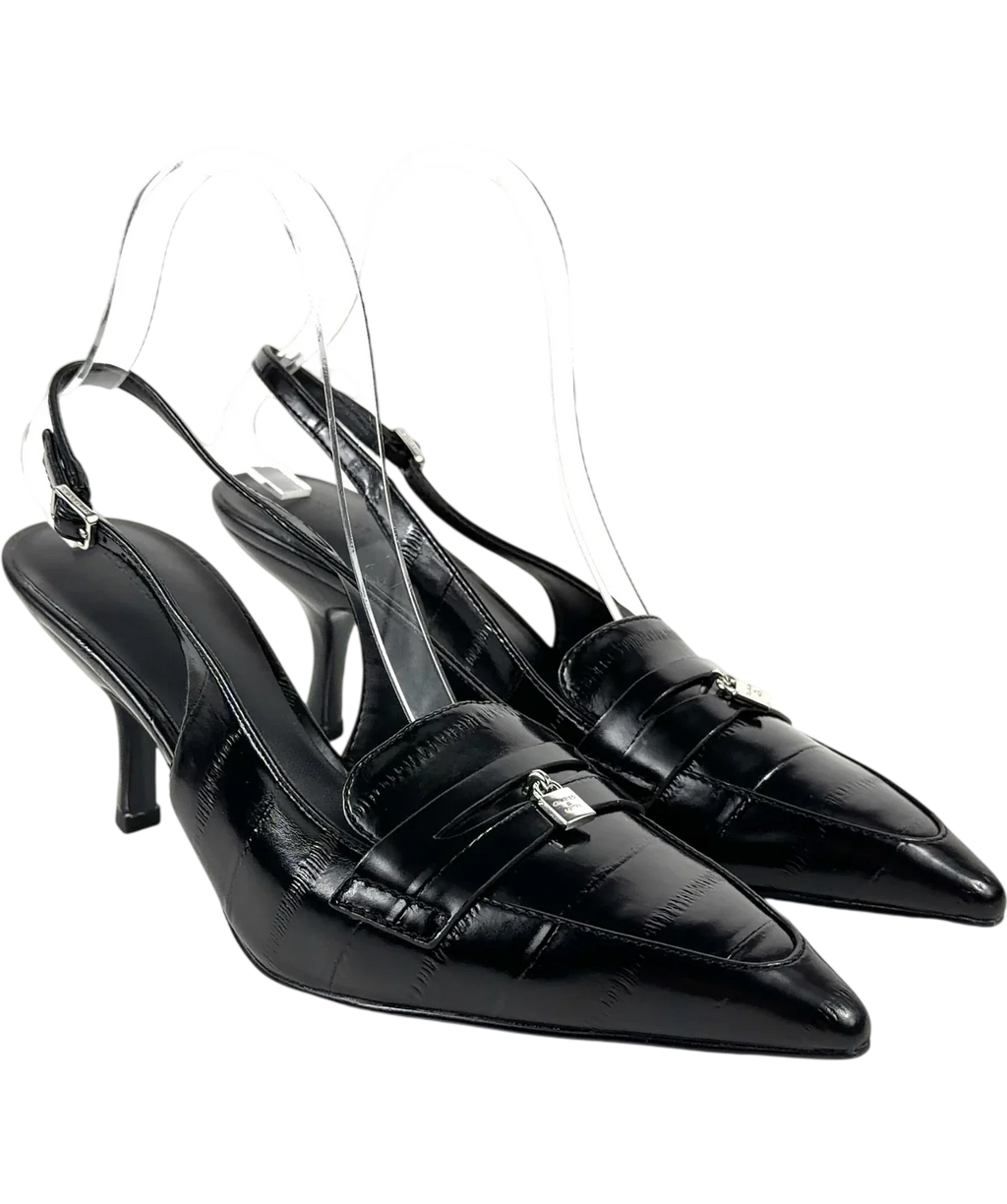 Charles & Keith Black Colour, size UK 6 EU 39 👠 — front
