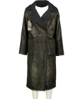 levis Black Naomi Reversible Coat, size UK S — front