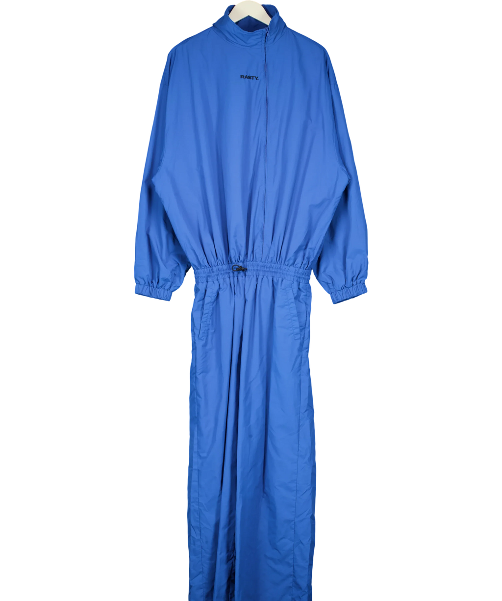 RASTY. Blue Blue Boilersuit, size UK L — front