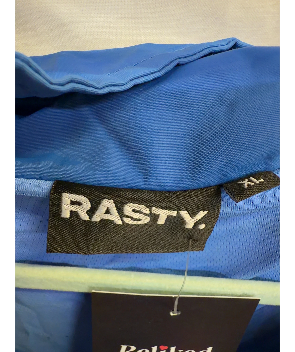 RASTY Blue Blue Boilersuit, size UK XL — detail