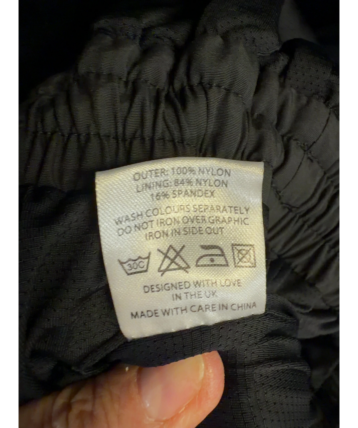 RASTY Black Black Boilersuit, size UK L — label