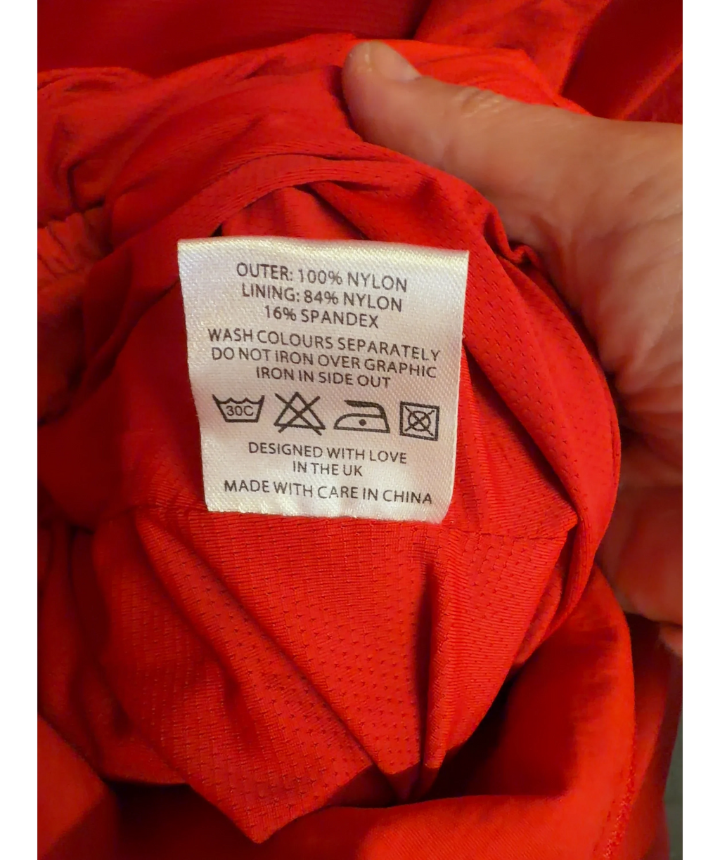 RASTY Red Red Boilersuit, size UK L — label