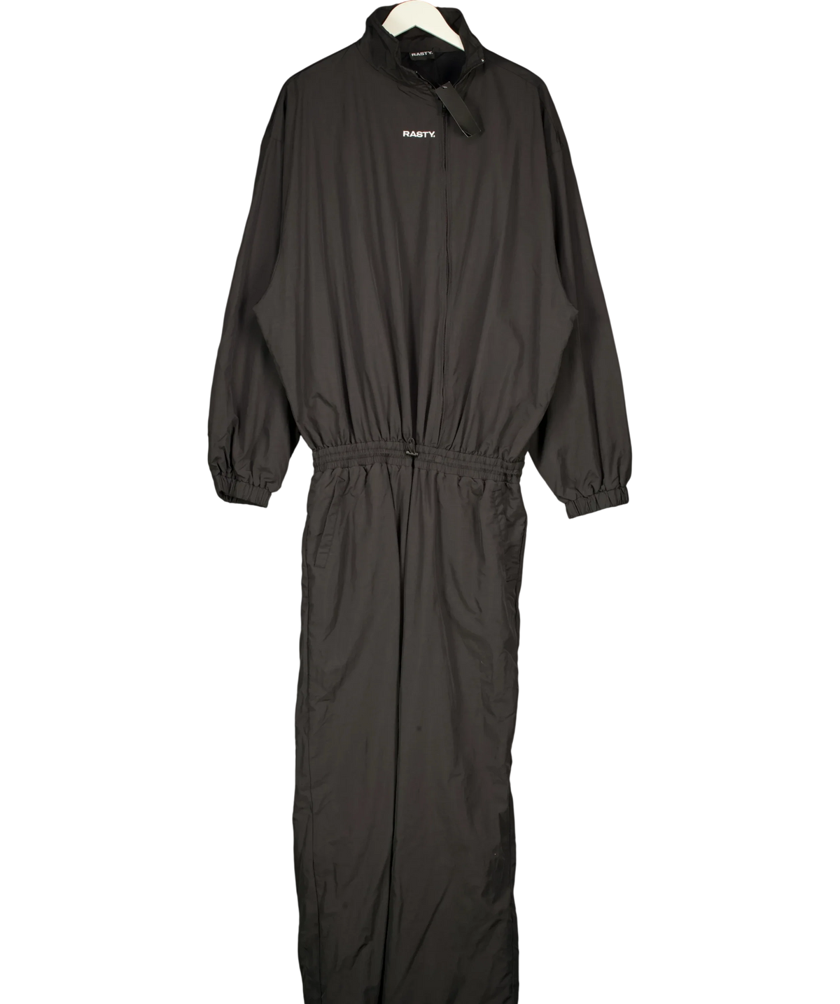 RASTY Black Black Boilersuit, size UK XL — front