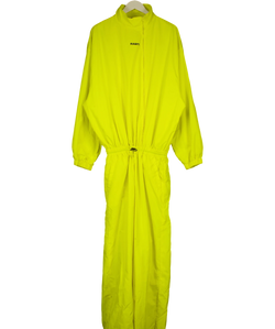 RASTY Yellow Boilersuit, size UK XL — front