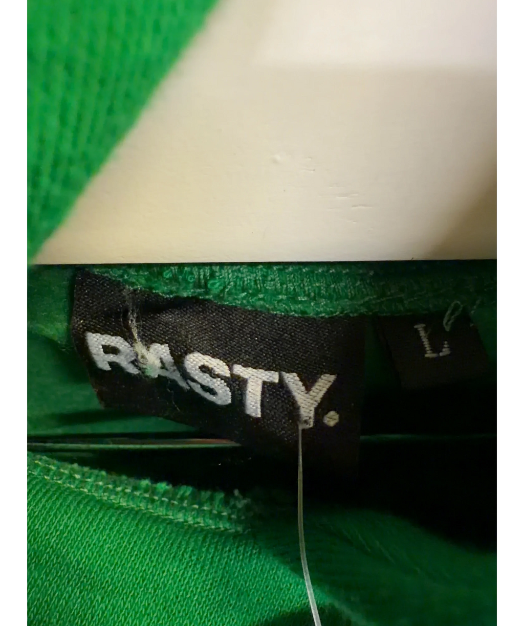 RASTY. Green Green Hoodie, size UK L — detail