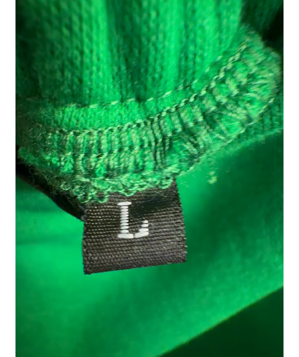 RASTY. Green Green Hoodie, size UK L — fabric detail