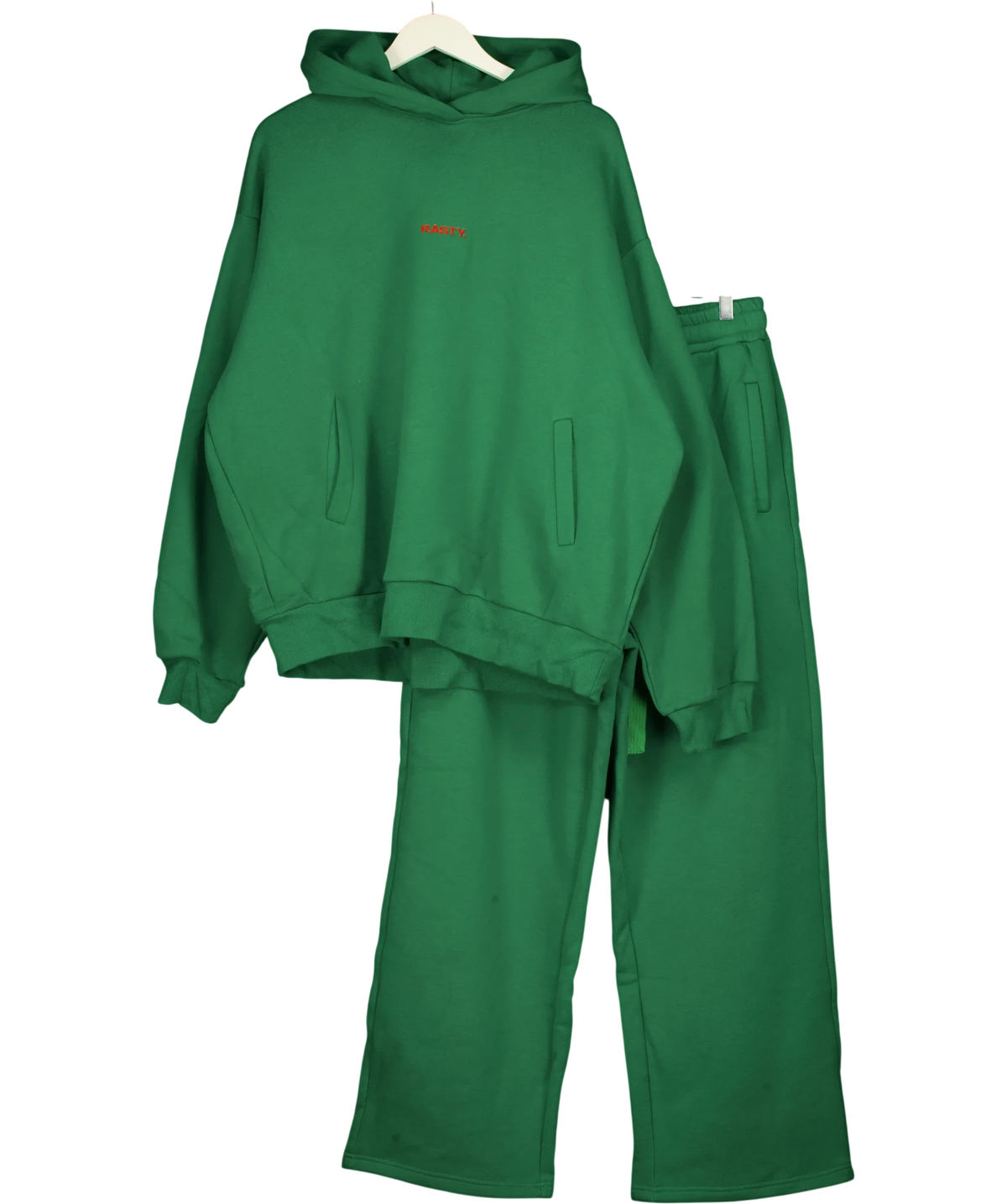 RASTY. Green Green Hoodie, size UK L — front