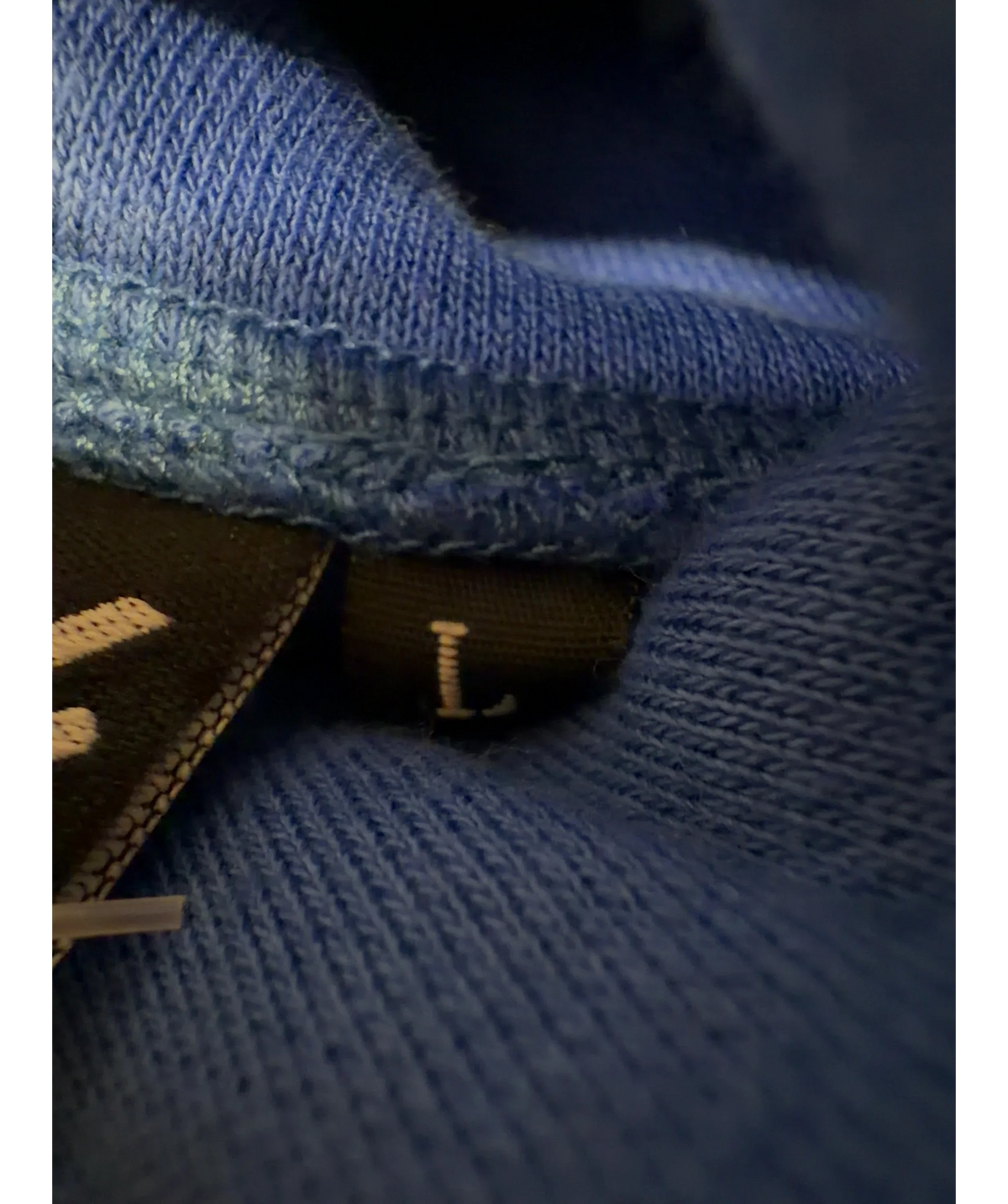 RASTY. Blue Colour, size UK L — care label