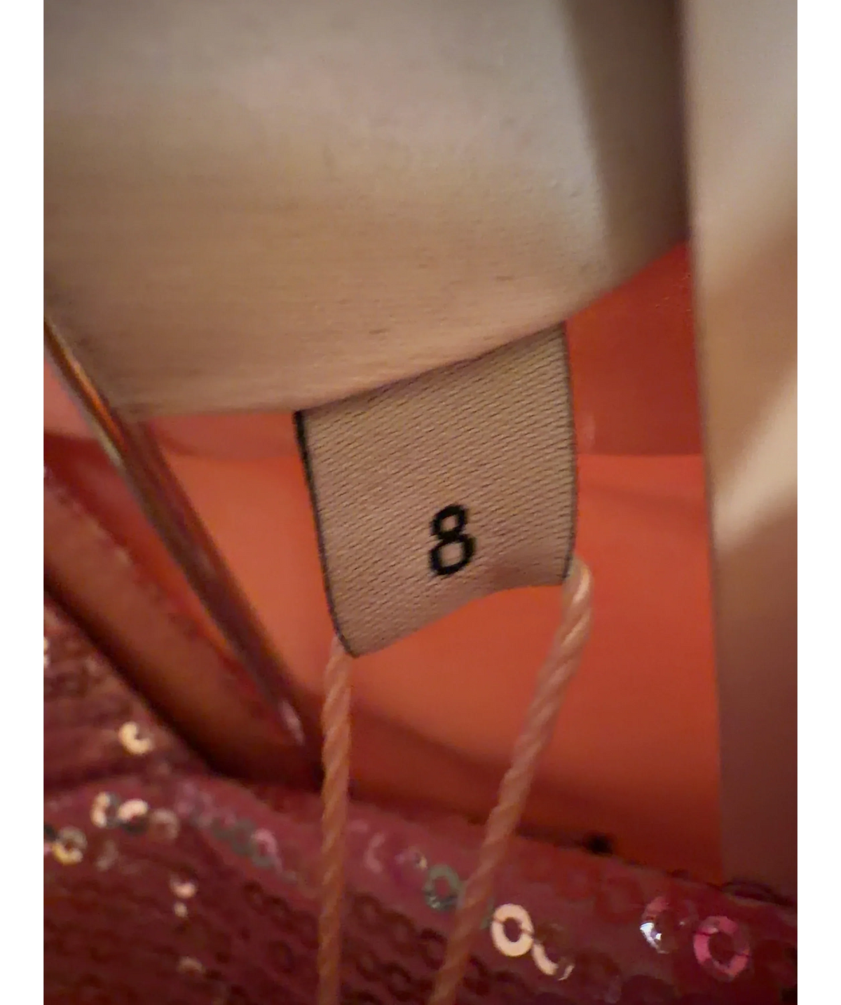 Georgia Hardinge Pink Colour, size UK 8 — care label