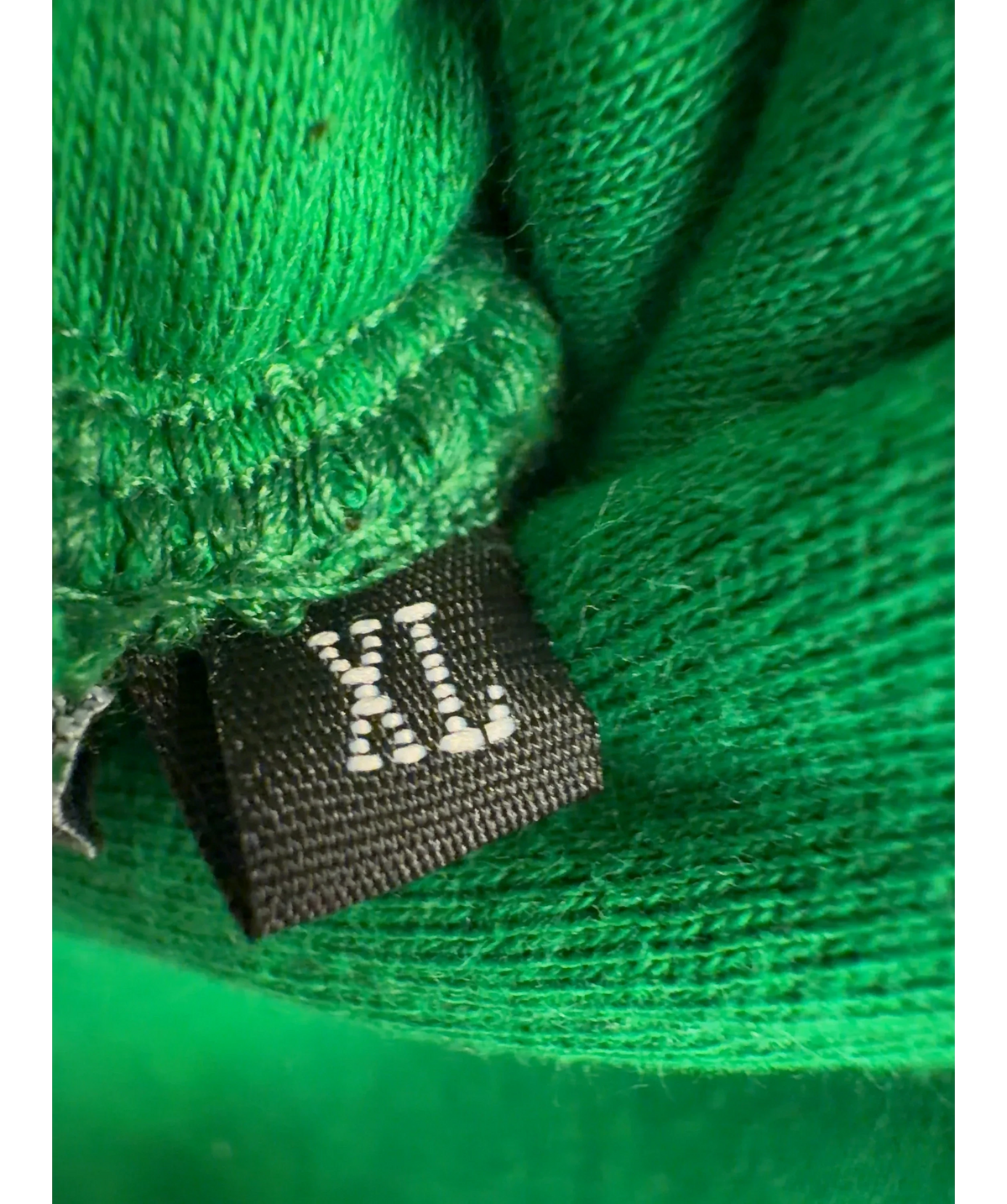 RASTY Green Colour, size UK XL — fabric detail