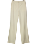 Remain Birger Christensen Cream Straight Leg Trousers UK 8