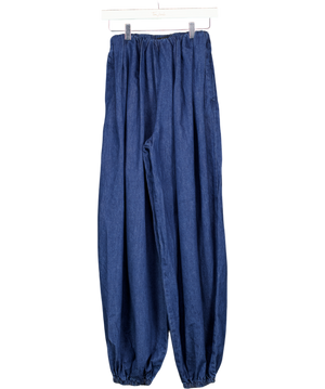 ASOS Denim Oversized Balloon Jean In Indigo Blue UK 8