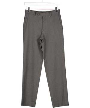 Ralph Lauren Grey Wool Cigarette Trousers W27