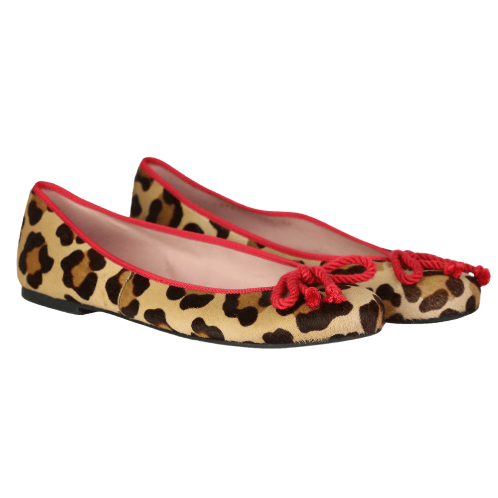 pretty ballerinas Brown Rosario Flats UK 7 EU 40 👠