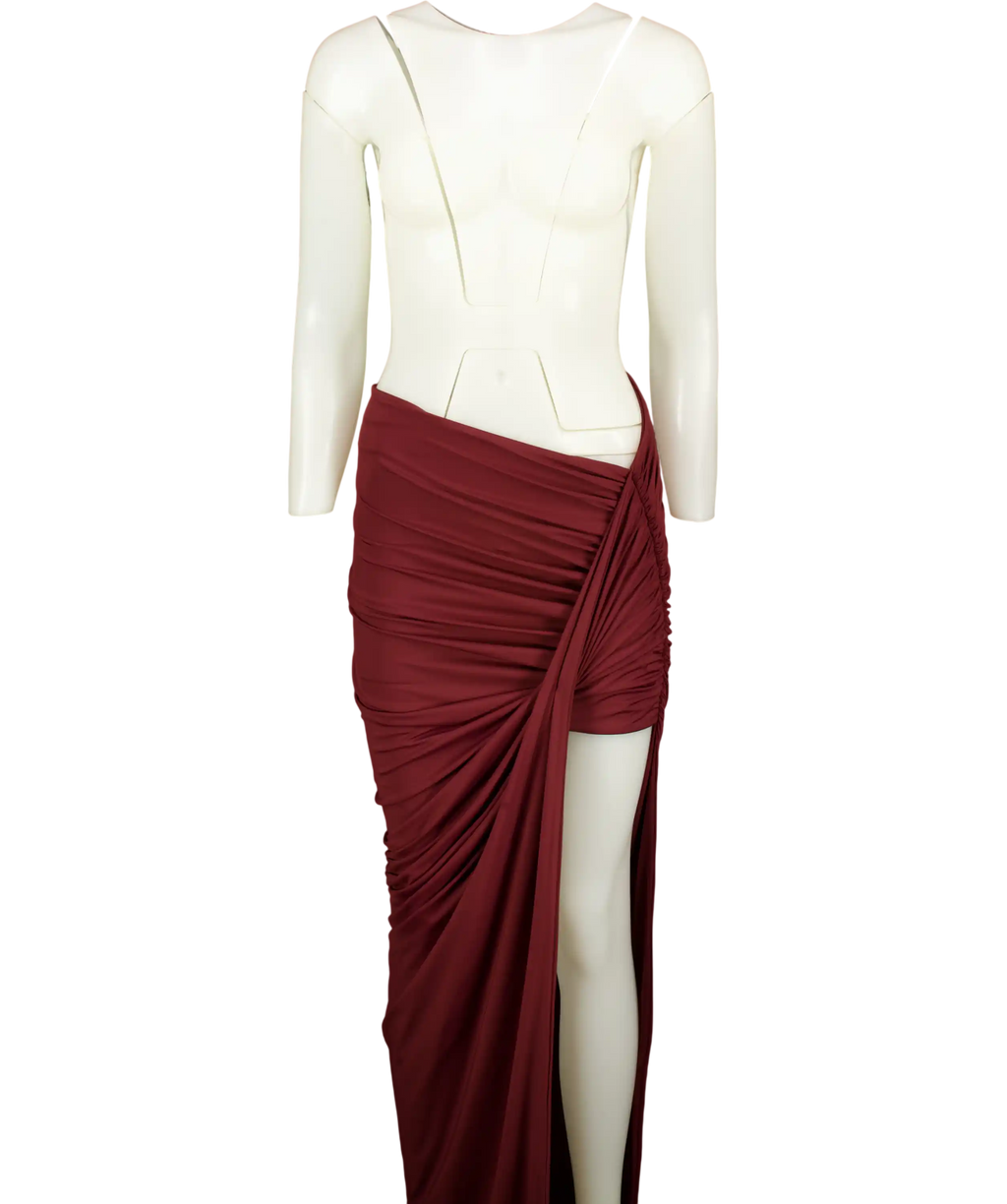 Babyboo Brown Sonny Maxi Skirt UK S