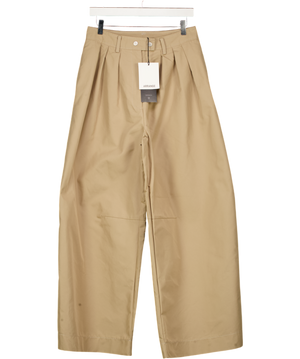ARRANGE Beige Tailored High Waist Wide Leg Trouser UK 10