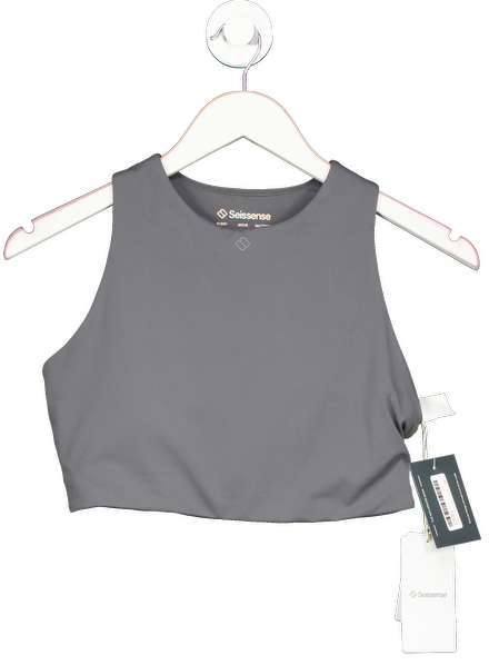 seissense Grey Henri Compression Bra UK S